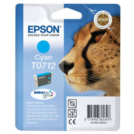 Cartucho de tinta Epson T0712 Cyan Original - 14,07€
