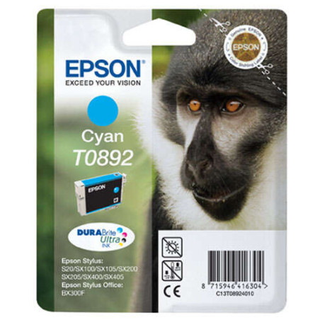 Cartucho de tinta Epson T0892 Cyan Original - 8,20€
