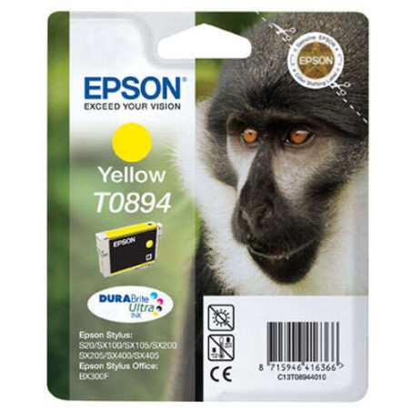 Cartucho de tinta Epson T0894 Amarillo Original - 8,20€