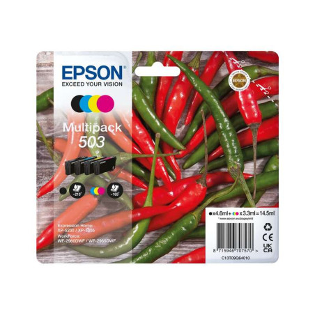 Cartucho de tinta Epson 503 Pack de 4 Cartuchos de Tinta es