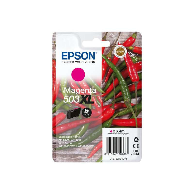 Cartucho de tinta Epson 503XL Magenta Original - 25,25€