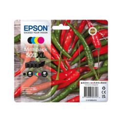 Cartucho de tinta Epson 503XL Pack de 4 Cartuchos de Tinta