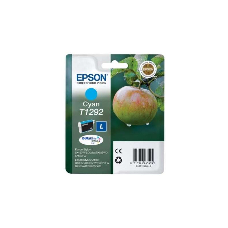Cartucho de tinta Epson T1292 Cyan Original - 16,78€