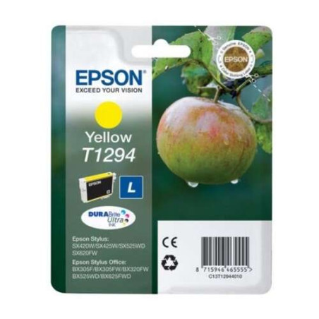 Cartucho de tinta Epson T1294 Amarillo Original - 16,78€