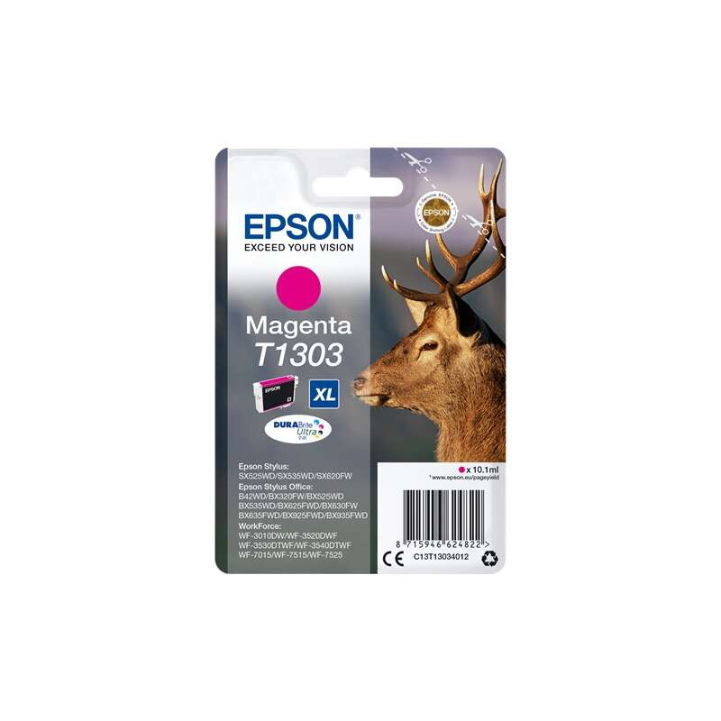 Cartucho de tinta Epson T1303 Magenta Original - 18,54€