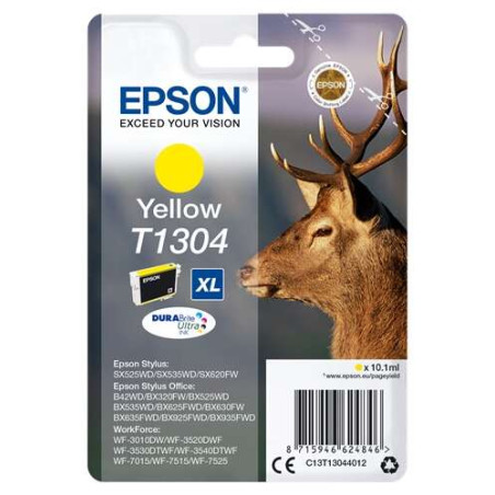 Cartucho de tinta Epson T1304 Amarillo Original - 18,54€