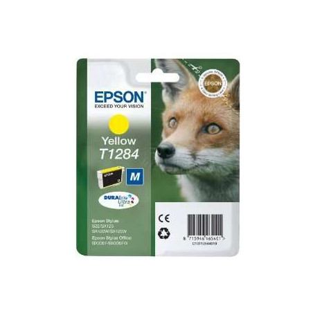 Cartucho de tinta Epson T1284 Amarillo Original - 11,47€