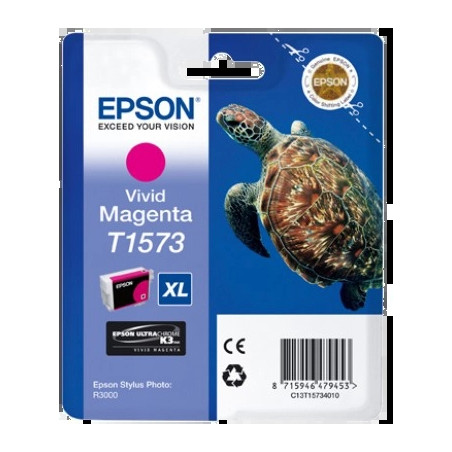 Cartucho de tinta Epson T1573 Magenta Original - 29,39€