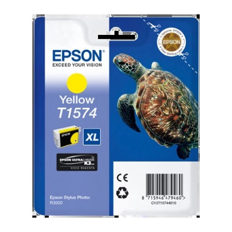 Cartucho de tinta Epson T1574 Amarillo Original - 29,39€