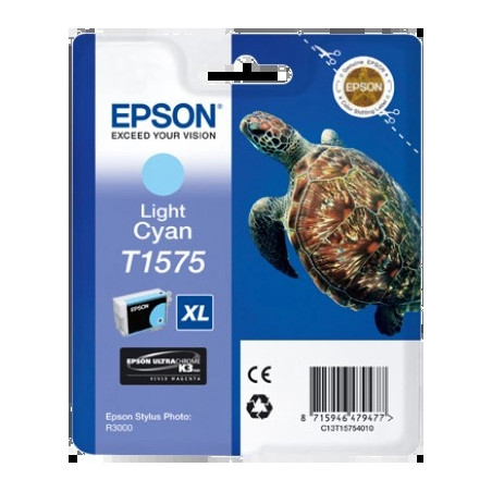 Cartucho de tinta Epson T1575 Cyan Light Original - 29,39€