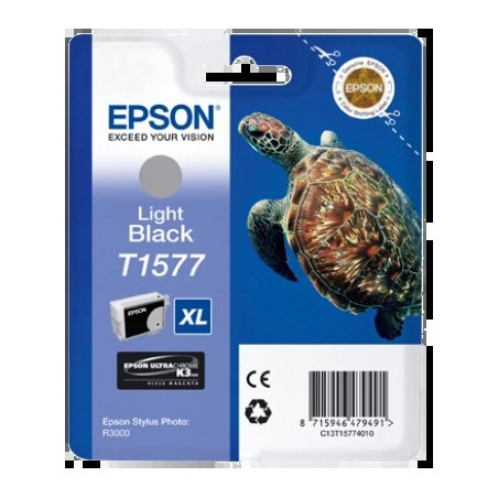 Cartucho de tinta Epson T1577 Negro Light Original - 29,39€