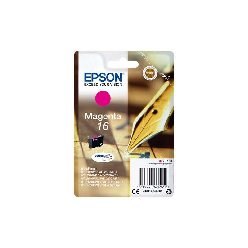Cartucho de tinta Epson T1623 Magenta Original - 11,47€