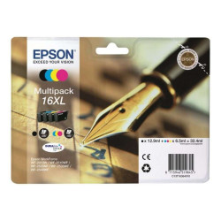 Cartucho de tinta Epson T1636 Pack de 4 Cartuchos de Tinta