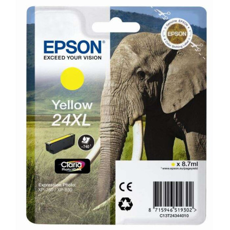 Cartucho de tinta Epson T2434 (24XL) Original - 20,30€