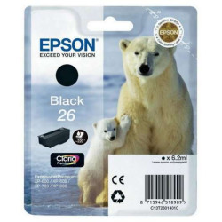 Cartucho de tinta Epson T2601 (26) Negro Original - 16,79€