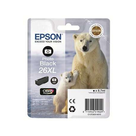 Cartucho de tinta Epson T2631 (26XL) Original - 23,69€