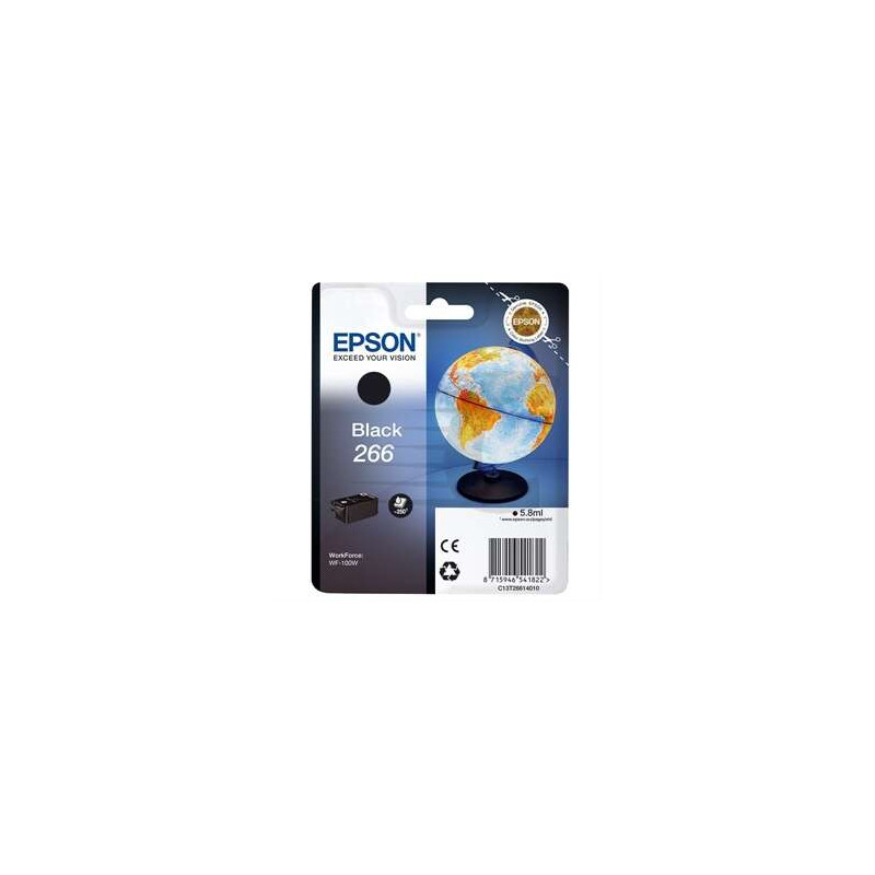Cartucho de tinta Epson T266 Negro Original - 22,09€