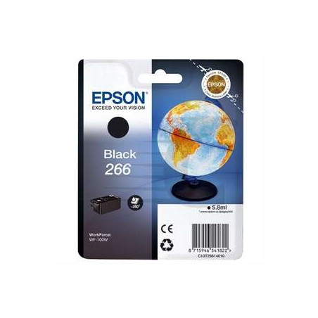 Cartucho de tinta Epson T266 Negro Original - 22,09€