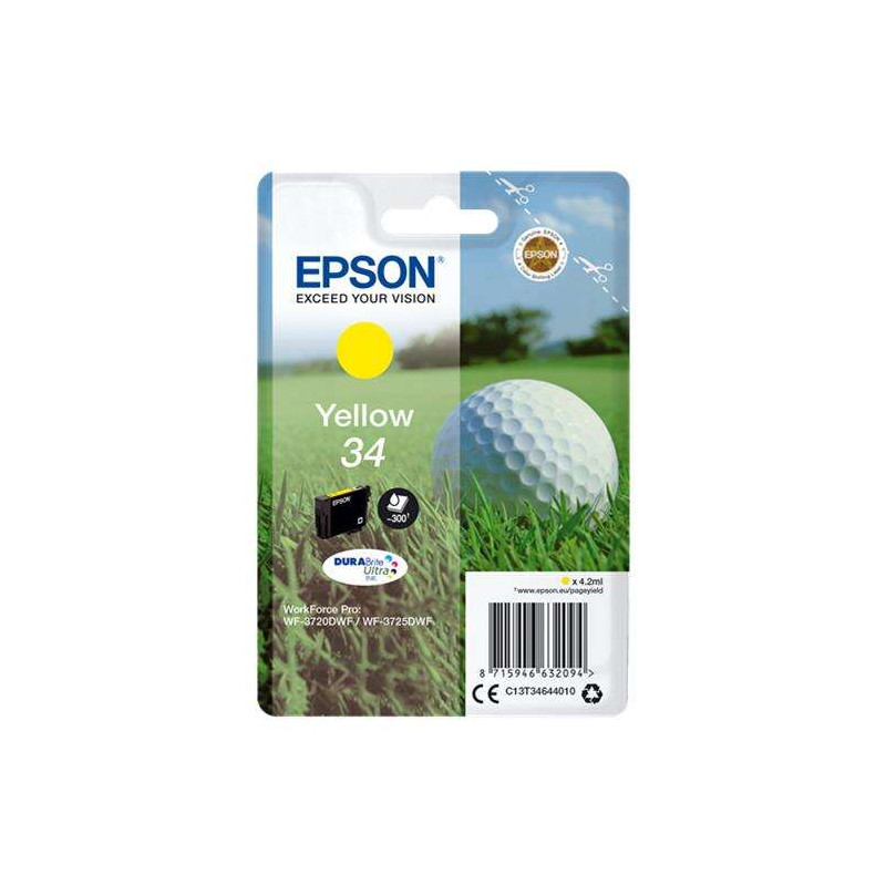 Cartucho de tinta Epson T3464 (34) Original - 12,35€