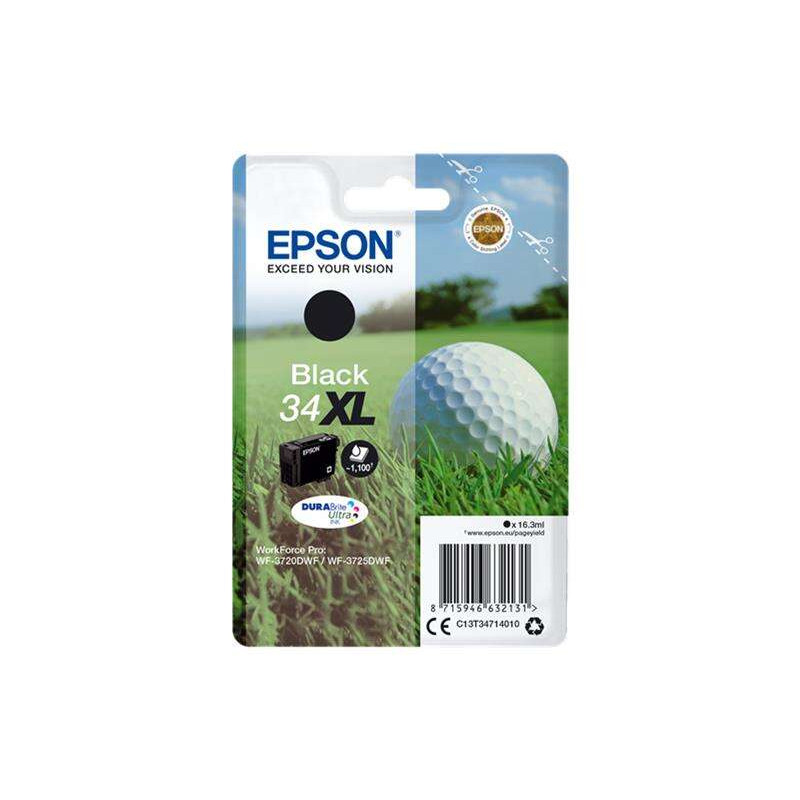 Cartucho de tinta Epson T3471 (34XL) Negro Original - 48,57€