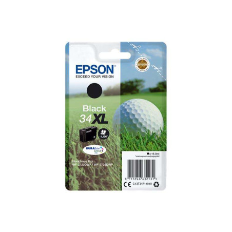 Cartucho de tinta Epson T3471 (34XL) Negro Original - 48,57€