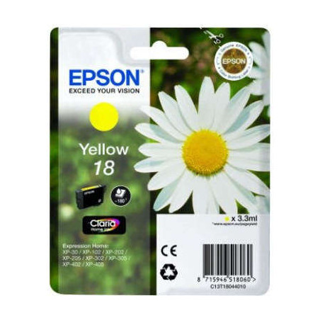 Cartucho de tinta Epson T1804 (18) Original - 12,34€