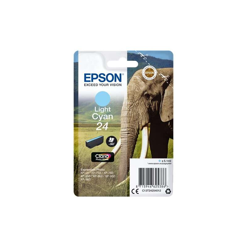 Cartucho de tinta Epson T2425 (24) Original - 12,35€