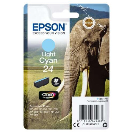 Cartucho de tinta Epson T2425 (24) Original - 12,35€