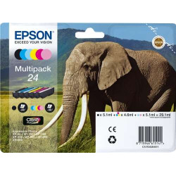 Cartucho de tinta Epson T2428 (24) Pack de 6 Cartuchos de