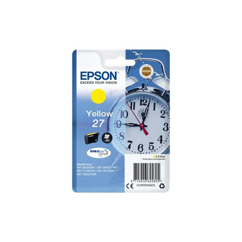 Cartucho de tinta Epson T2704 (27) Original - 12,35€