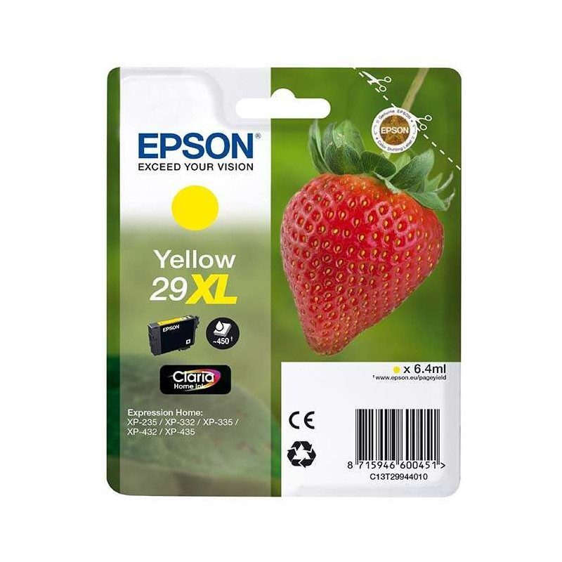 Cartucho de tinta Epson T2994 (29XL) Original - 20,17€