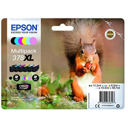 Cartucho de tinta Epson 378XL Pack de 6 Cartuchos de Tinta