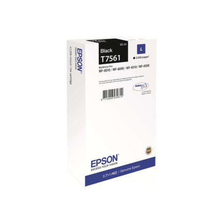 Cartucho de tinta Epson T7561 Negro Original - 69,45€