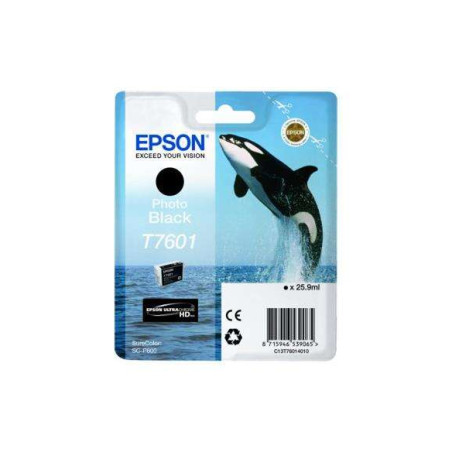 Cartucho de tinta Epson T7601 Negro Photo Original - 27,06€