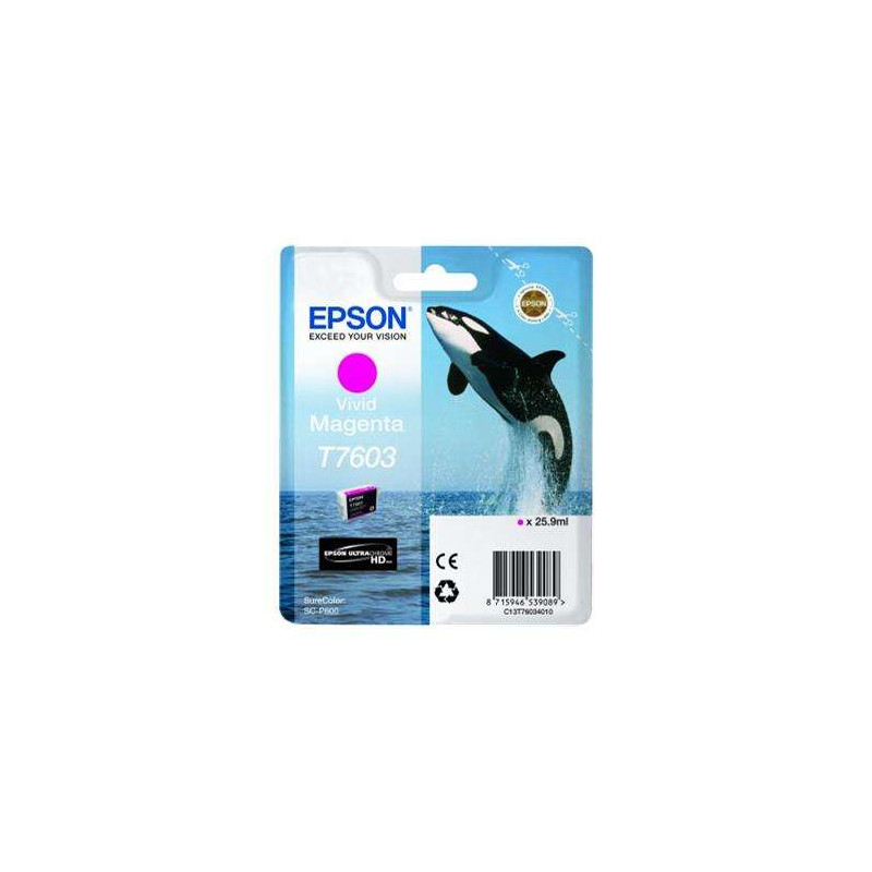 Cartucho de tinta Epson T7603 Magenta Original - 27,06€