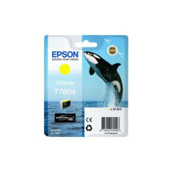 Cartucho de tinta Epson T7604 Amarillo Original - 27,06€