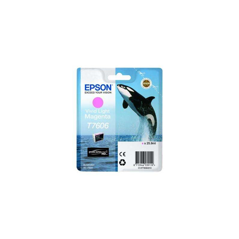 Cartucho de tinta Epson T7606 Original - 27,06€
