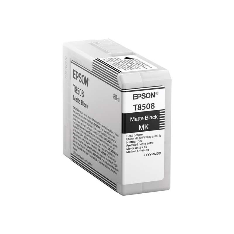 Cartucho de tinta Epson T8508 Negro Mate Original - 54,76€