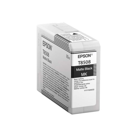 Cartucho de tinta Epson T8508 Negro Mate Original - 54,76€
