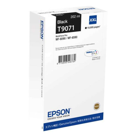 Cartucho de tinta Epson T9071 Negro Original - 146,03€