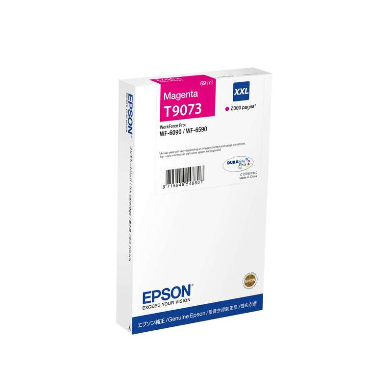Cartucho de tinta Epson T9073 Magenta Original - 118,29€