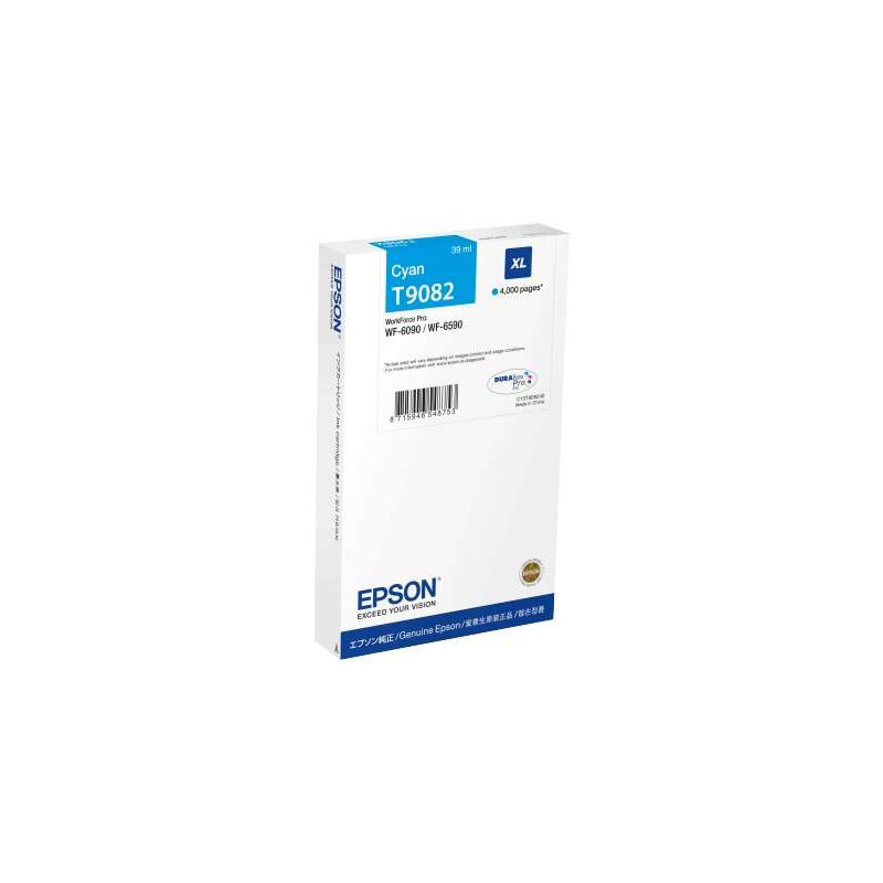 Cartucho de tinta Epson T9082 Cyan Original - 77,22€