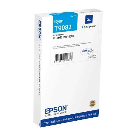 Cartucho de tinta Epson T9082 Cyan Original - 77,22€