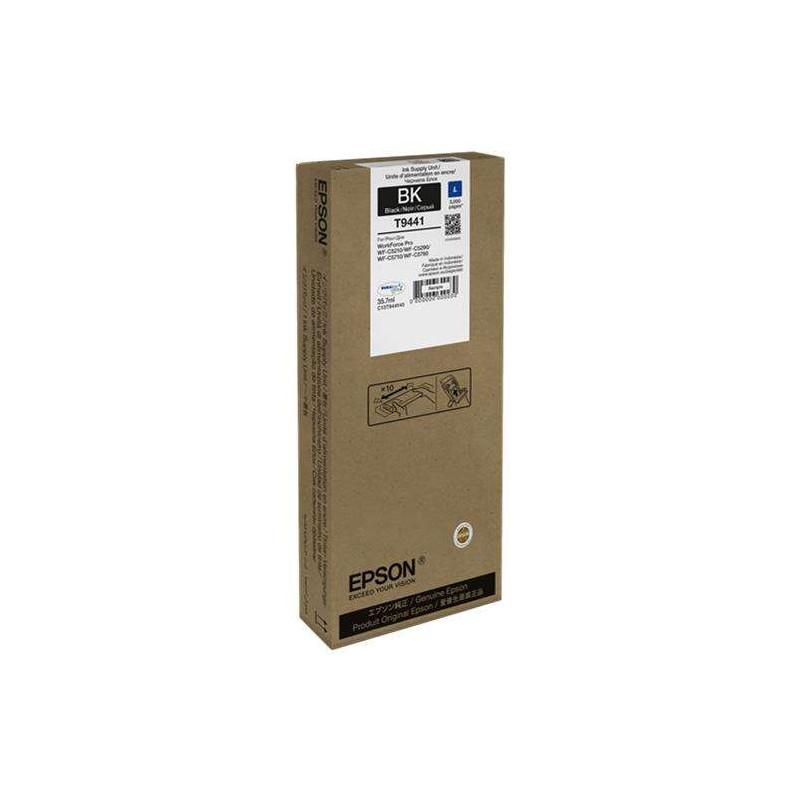 Cartucho de tinta Epson T9441 Negro Original - 50,19€