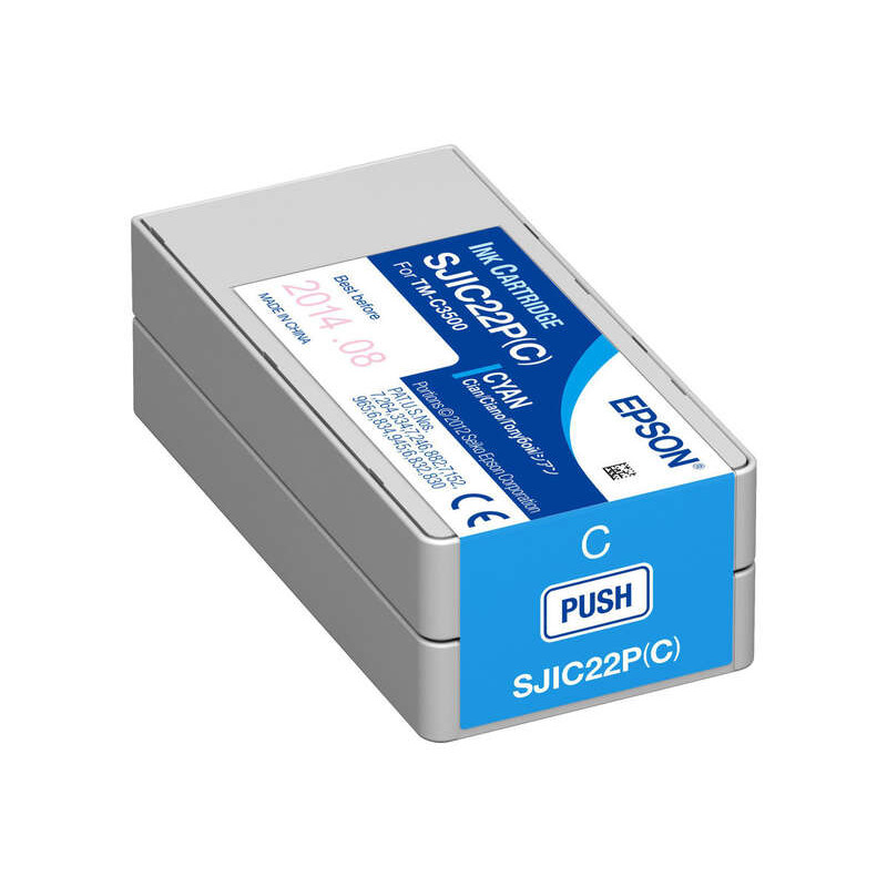 Cartucho de tinta Epson SJIC22P Cyan Original - 29,32€