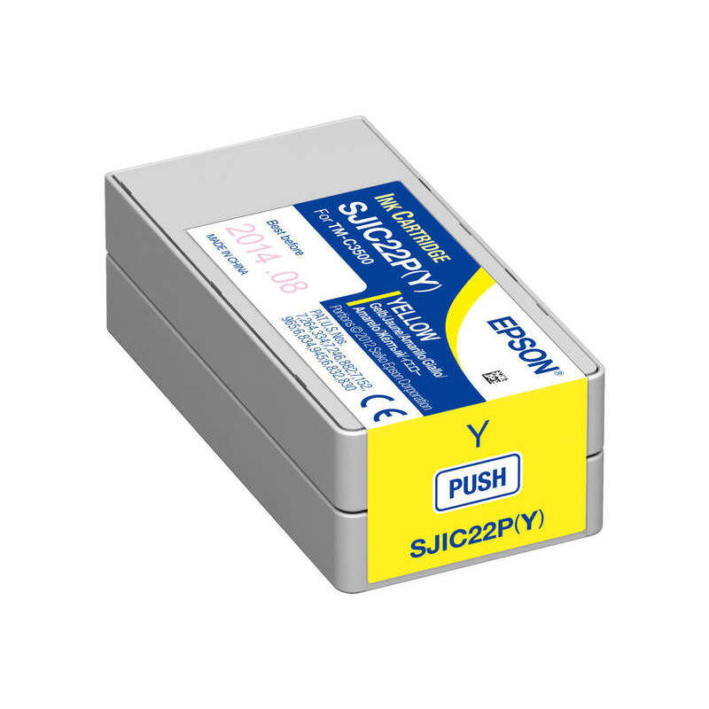 Cartucho de tinta Epson SJIC22P Amarillo Original - 29,32€