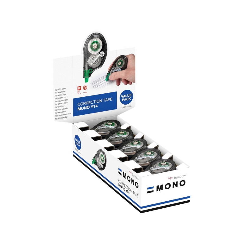 Tombow Mono YT Expositor con 20 Cintas Correctoras - 48,35€