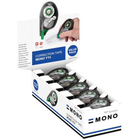 Tombow Mono YT Expositor con 20 Cintas Correctoras - 48,35€
