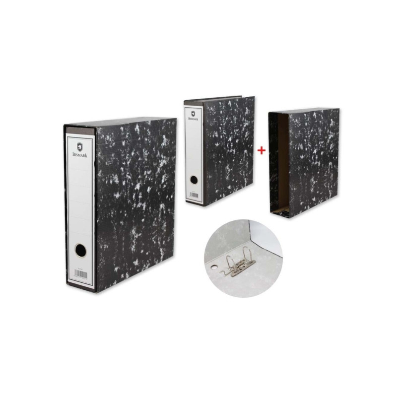 Bismark Archivador A-Z Jaspeado A4 con Funda - 2,41€