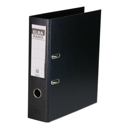 Elba Plast Archivador Tamaño A4 Negro Compatible - 8,53€